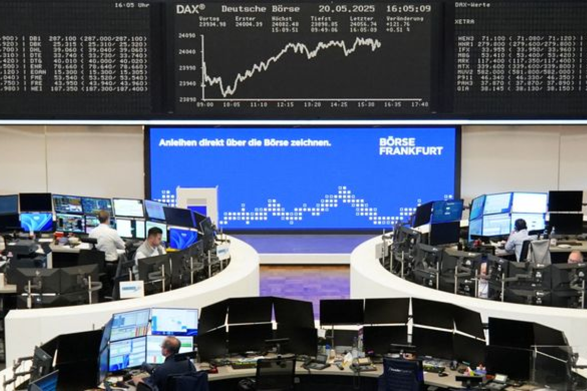 L'Europe termine dans le vert, mais attentive à la situation budgétaire américaine - 21/05/2025 à 00:27