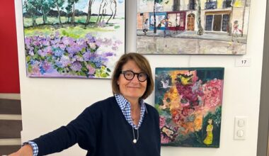 Le Chambon-sur-Lignon : 39 peintures de Françoise Ravel accrochées à la médiathèque jusqu'au 31 mai