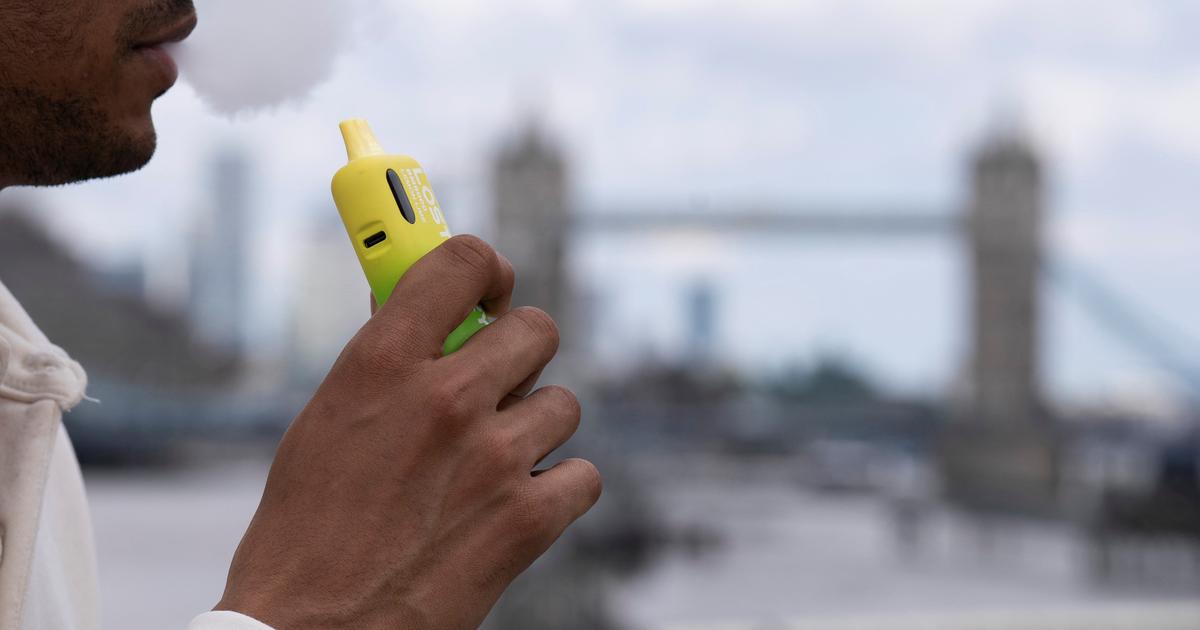 les cigarettes électroniques jetables interdites à la vente à partir de dimanche