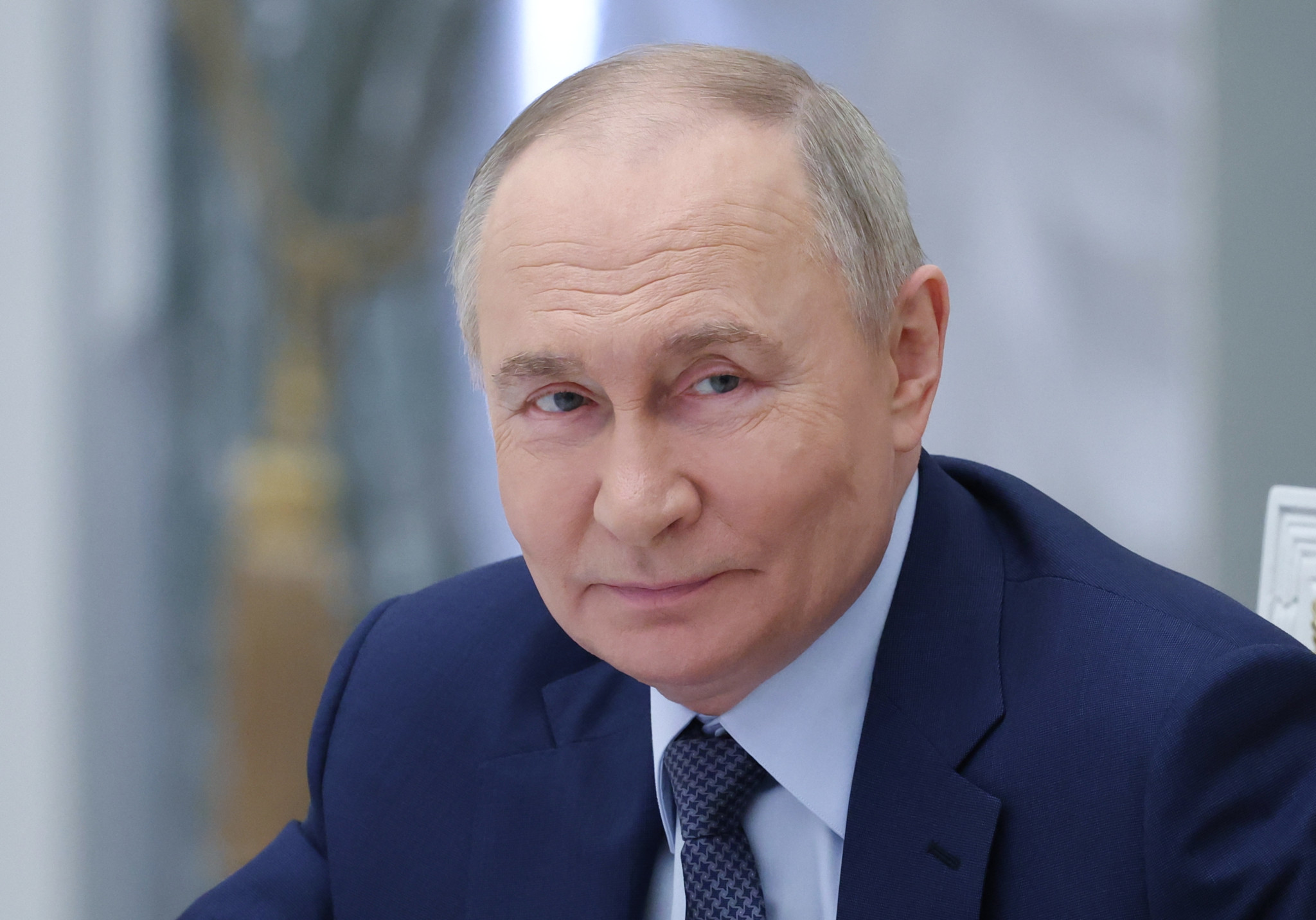 Le président russe Vladimir Poutine préside une réunion du conseil de surveillance ’La Russie terre d’opportunités’ à Moscou, le 27 mai 2025. Le président russe Vladimir Poutine préside une réunion du conseil de surveillance ’La Russie terre d’opportunités’ à Moscou, le 27 mai 2025.