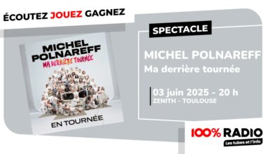 Gagnez le concert de MICHEL POLNAREFF à Toulouse