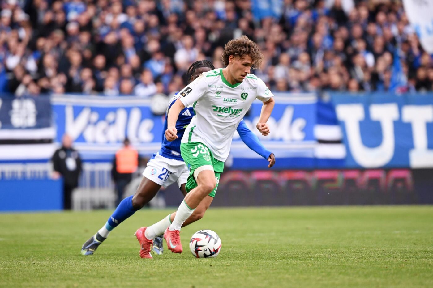 Saint-Étienne va devoir faire sans Lucas Stassin contre Monaco - Ligue 1 - J32 - Saint-Étienne-Monaco