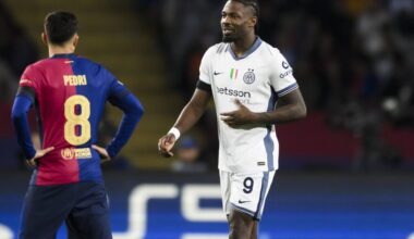 Pour Marcus Thuram, les deux meilleurs joueurs du monde sont des Français - C1 - Demies - Barça-Inter (3-3)