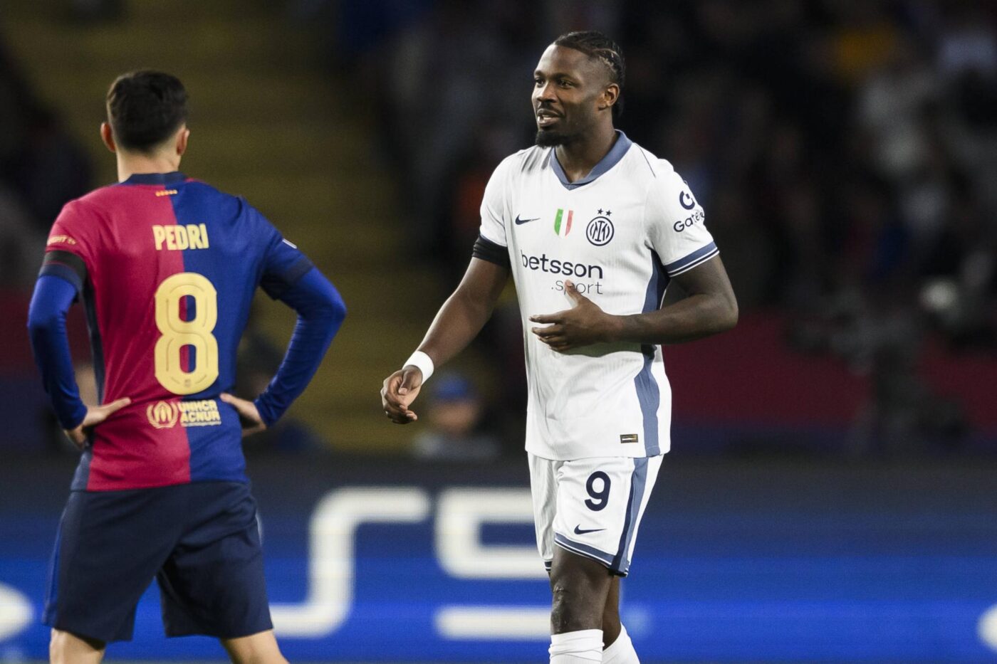 Pour Marcus Thuram, les deux meilleurs joueurs du monde sont des Français - C1 - Demies - Barça-Inter (3-3)