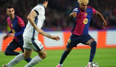 Yamal, Lamine d'or - C1 - Demies - Barcelone-Inter (3-3)