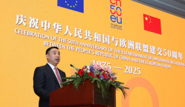 « La Chine et l'UE sont des partenaires, et non des rivales »