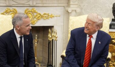 À Washington, première rencontre tendue entre Mark Carney et Donald Trump