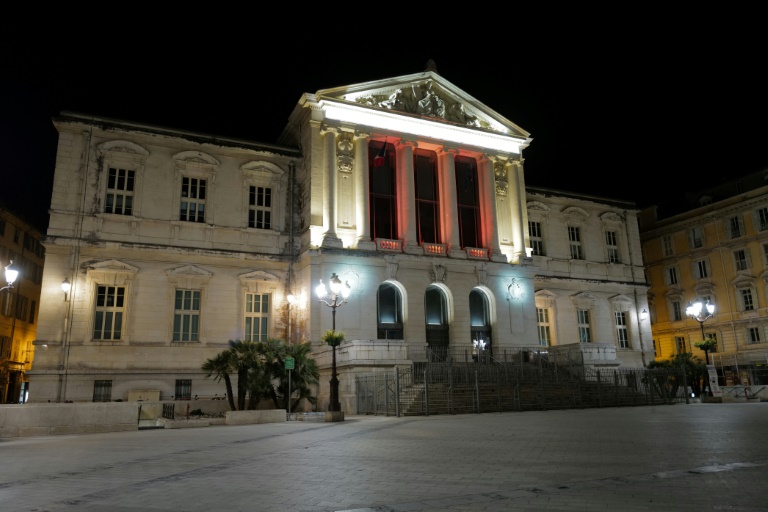 Le palais de justice de Nice, le 13 mars 2021 (Valery HACHE)