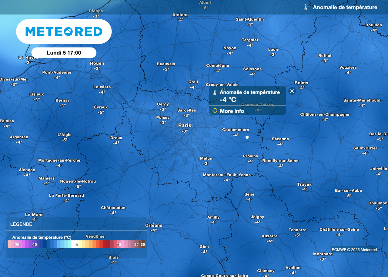 soleil et 30°C à Paris et en Île-de-France ! Les températures vont bientôt chuter de 15 degrés ! Mais quand ?