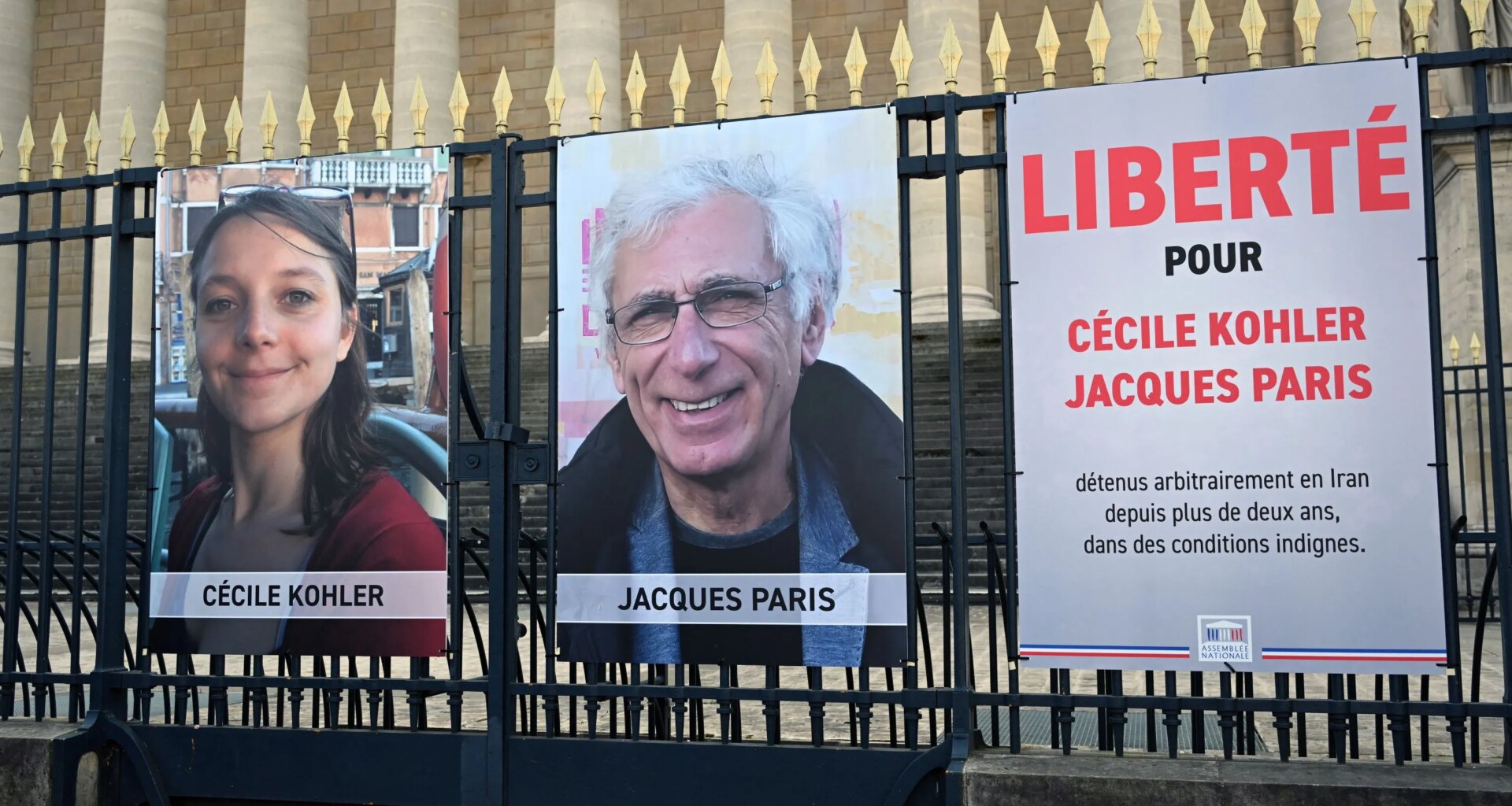 "De la torture" : Cécile Kohler et le Nantais Jacques Paris détenus depuis 3 ans en Iran