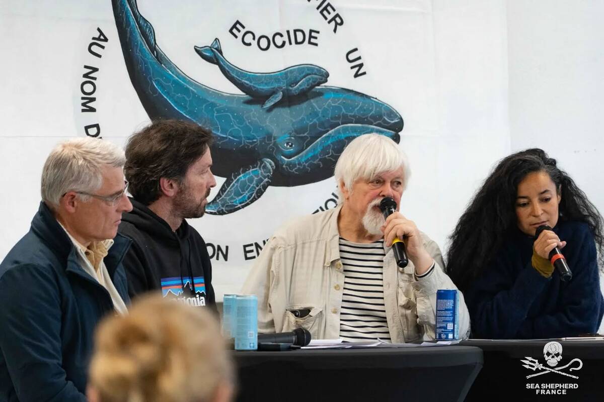 Paul Watson lance Sea Shepherd Bordeaux