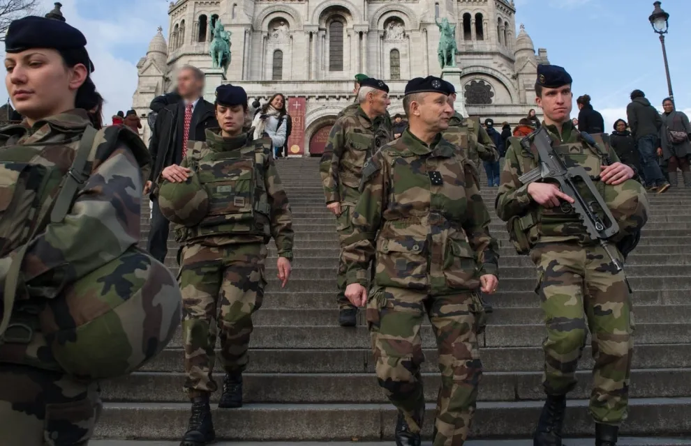 Les militaires plus visibles en Île-de-France