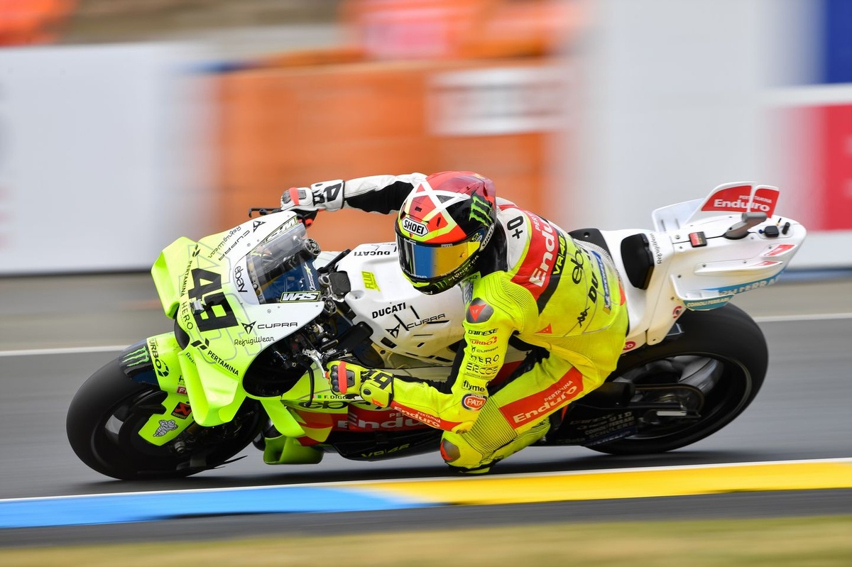 Di Giannantonio a changé de moto trop tard : "C'est de ma faute"