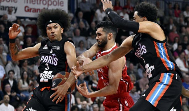 SPORT - CHAMPIONNAT DE FRANCE DE BASKET BALL - BETCLIC ELITE - POULE A - LNB - PRO A - SAISON 2024 - 2025 - 30EME JOURNEE - SASP STADE LORRAIN UNIVERSITE CLUB NANCY BASKET vs PARIS BASKETBALL - SLUC vs PARIS BASKET. Palais des sports Jean Weille, Espace Jean Jacques Eisenbach, Nancy 17 mai 2025.
Mohammad AMINI.
PHOTO Alexandre MARCHI. 
 Photo Alexandre Marchi