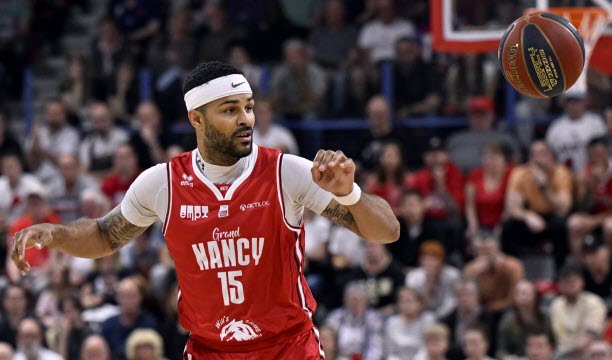 SPORT - CHAMPIONNAT DE FRANCE DE BASKET BALL - BETCLIC ELITE - POULE A - LNB - PRO A - SAISON 2024 - 2025 - 30EME JOURNEE - SASP STADE LORRAIN UNIVERSITE CLUB NANCY BASKET vs PARIS BASKETBALL - SLUC vs PARIS BASKET. Palais des sports Jean Weille, Espace Jean Jacques Eisenbach, Nancy 17 mai 2025.
Devin OLIVER.
PHOTO Alexandre MARCHI. 
 Photo Alexandre Marchi