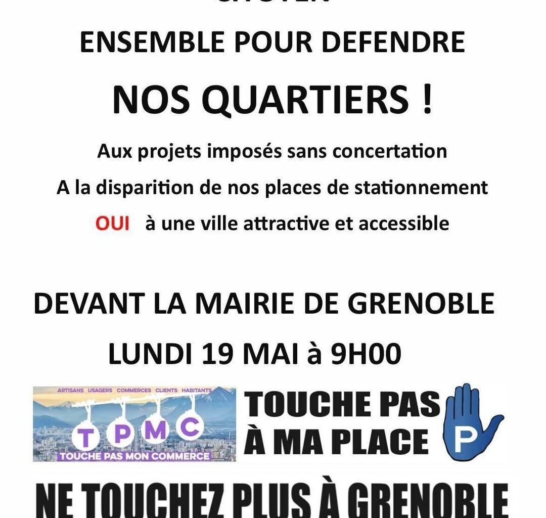 DEMAIN LUNDI à 9 H PROTESTATION DEVANT LA MAIRIE