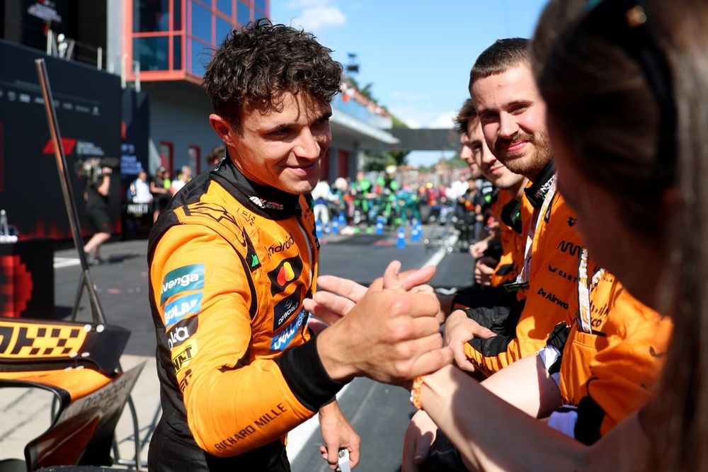 Lando Norris s'avoue vaincu à Imola.