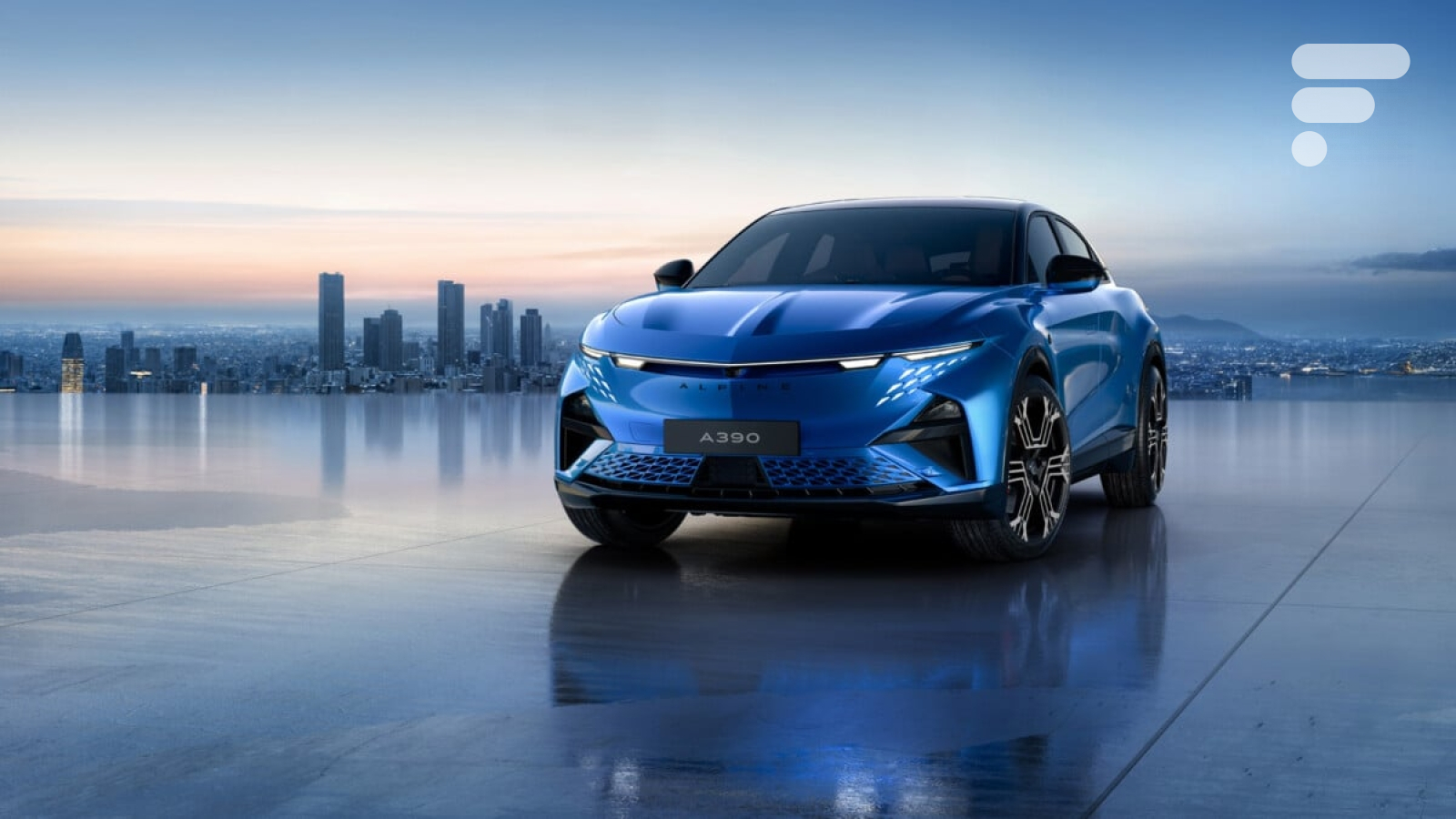 Voici l’Alpine A390, une voiture électrique ultra performante et made in France