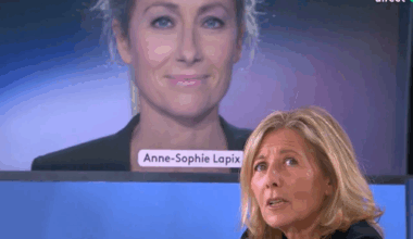 À travers Anne-Sophie Lapix qui quitte le 20h de France 2, Claire Chazal revit son propre départ de TF1
