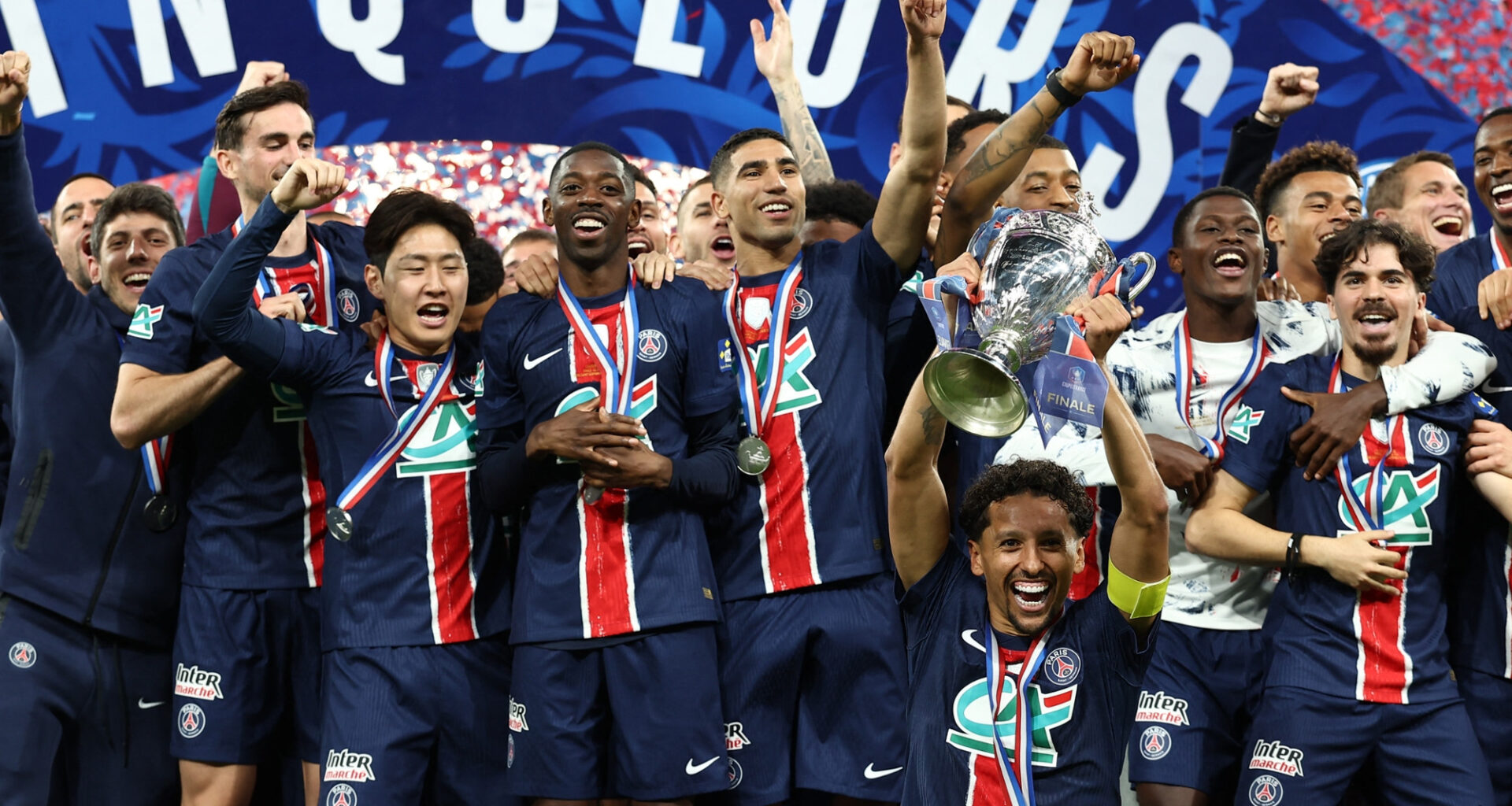 le PSG s'impose en finale après une démonstration face à Reims