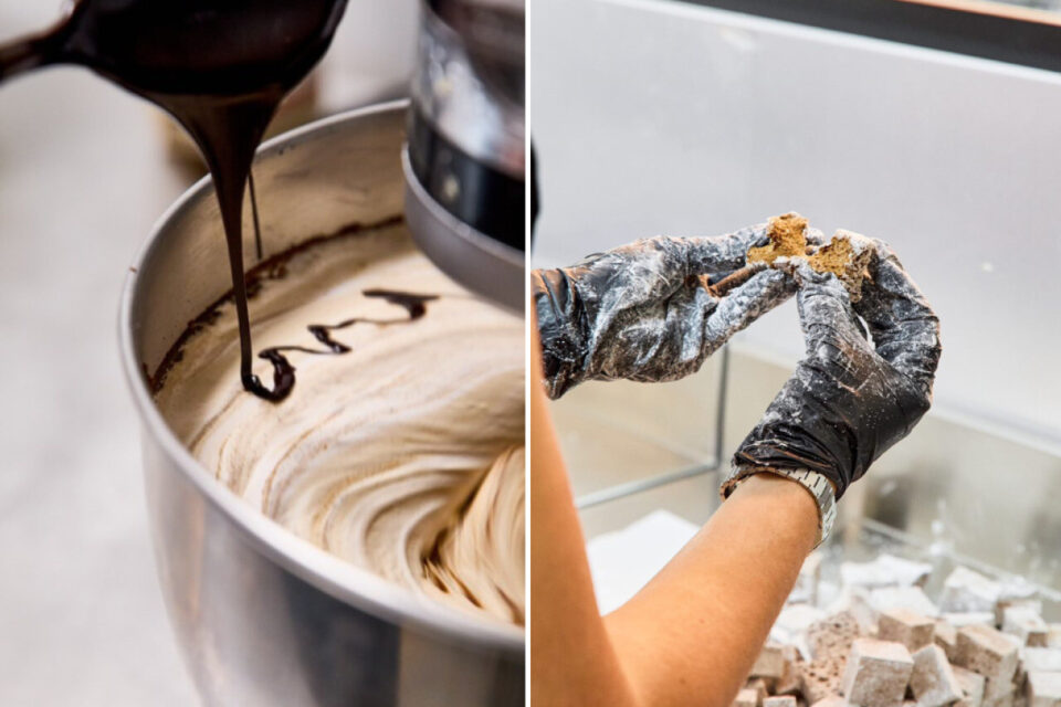 De nombreux tests ont été nécessaires pour aboutir à la recette parfaite.