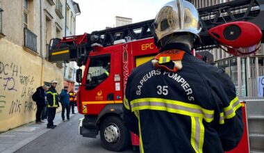 les pompiers se déploient en force