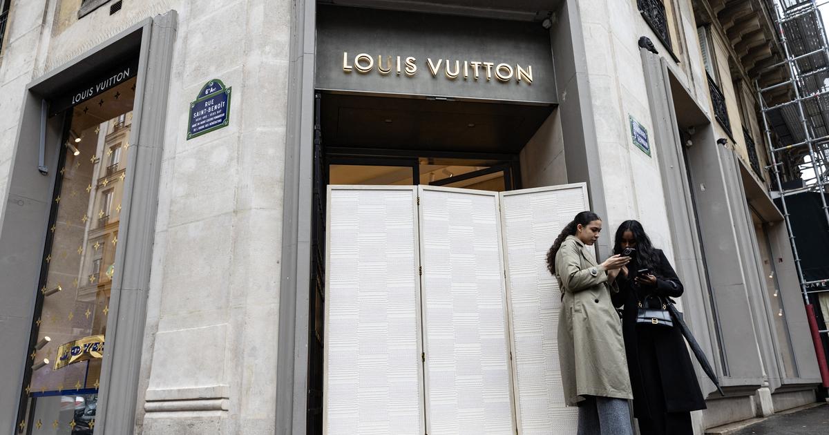 un magasin Louis Vuitton attaqué à la voiture bélier