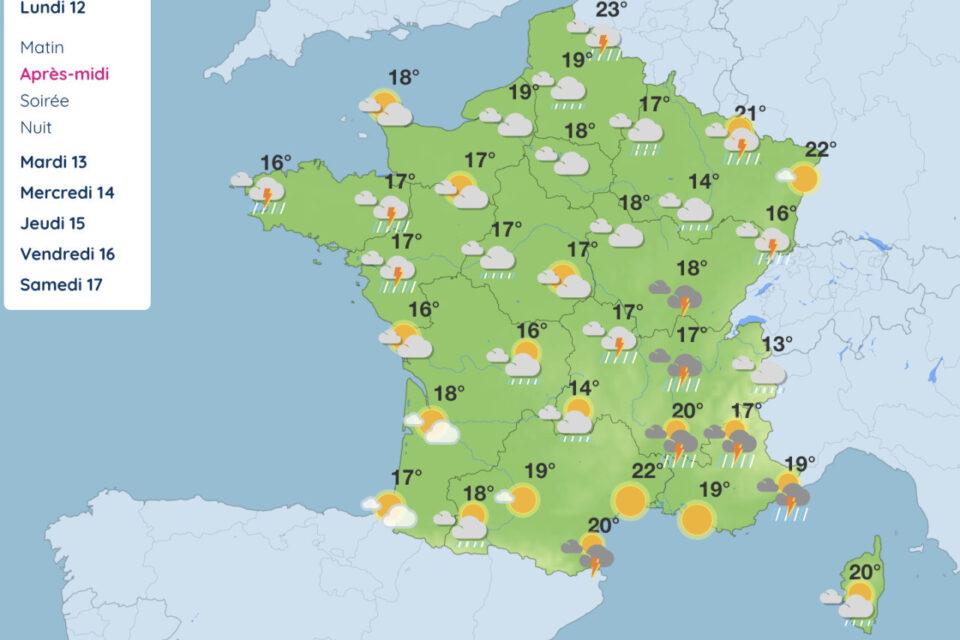 Ce lundi à Lille, il fera plus chaud que partout ailleurs en France.