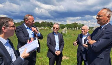 VIDÉO. Édouard Philippe soutient l’inscription des mégalithes de Carnac à l’Unesco