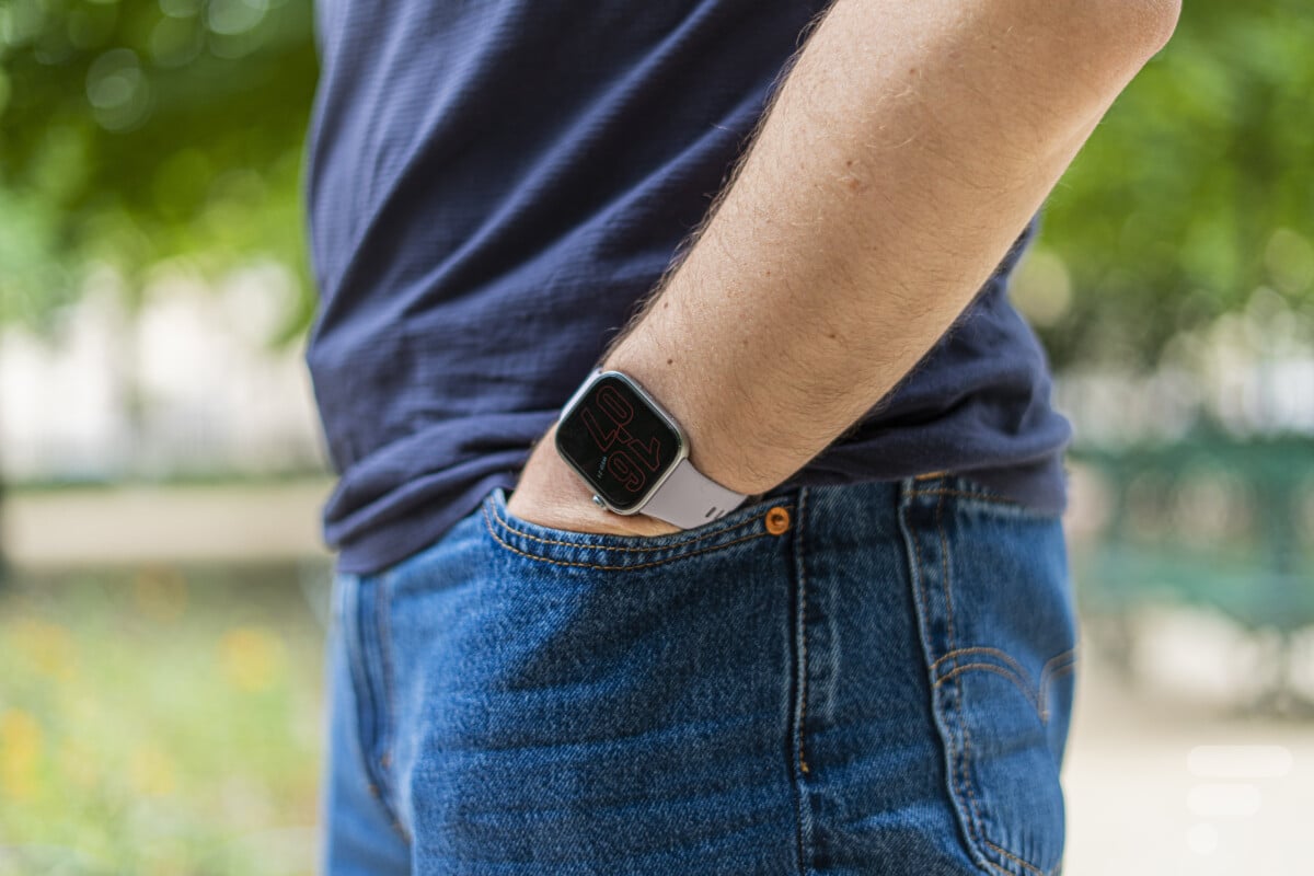 L'affichage always-on de la Huawei Watch Fit 4