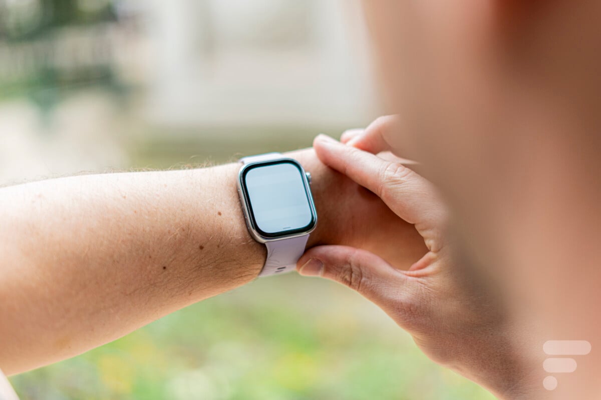 L'écran de la Huawei Watch Fit 4