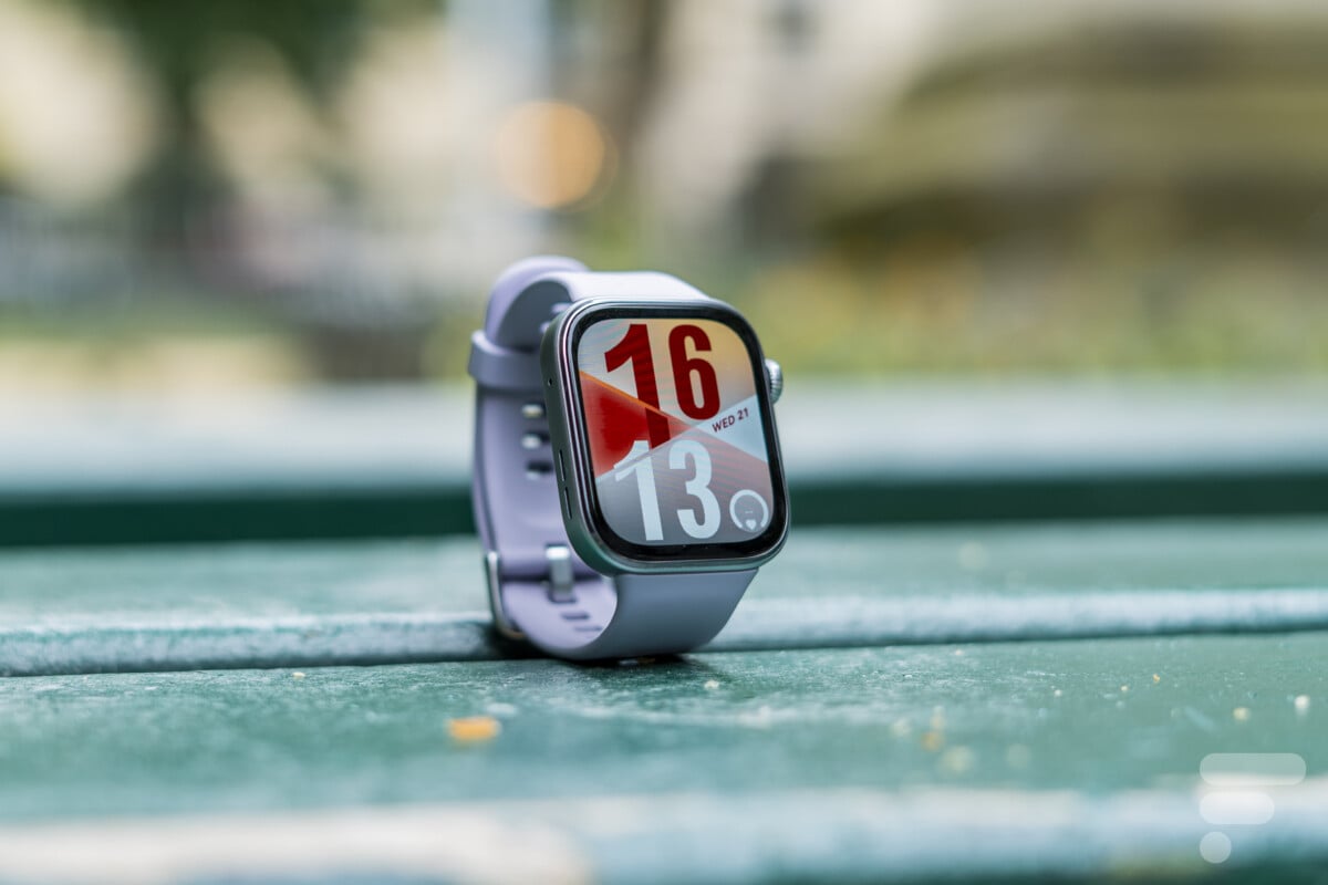 L'écran de la Huawei Watch Fit 4