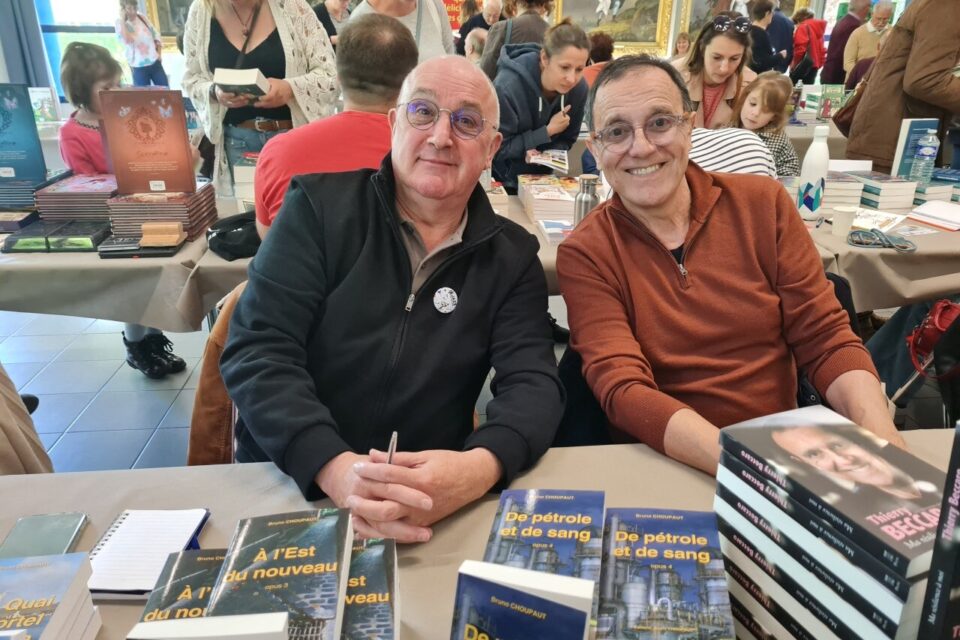 Thierry Beccaro s'est prêté au jeu des photos avec gentillesse et simplicité.