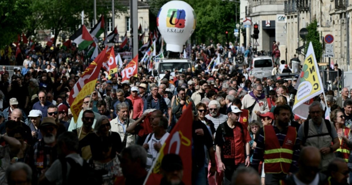Les menaces sur l'emploi et sur la paix au coeur des cortèges du 1er-Mai : Actualités