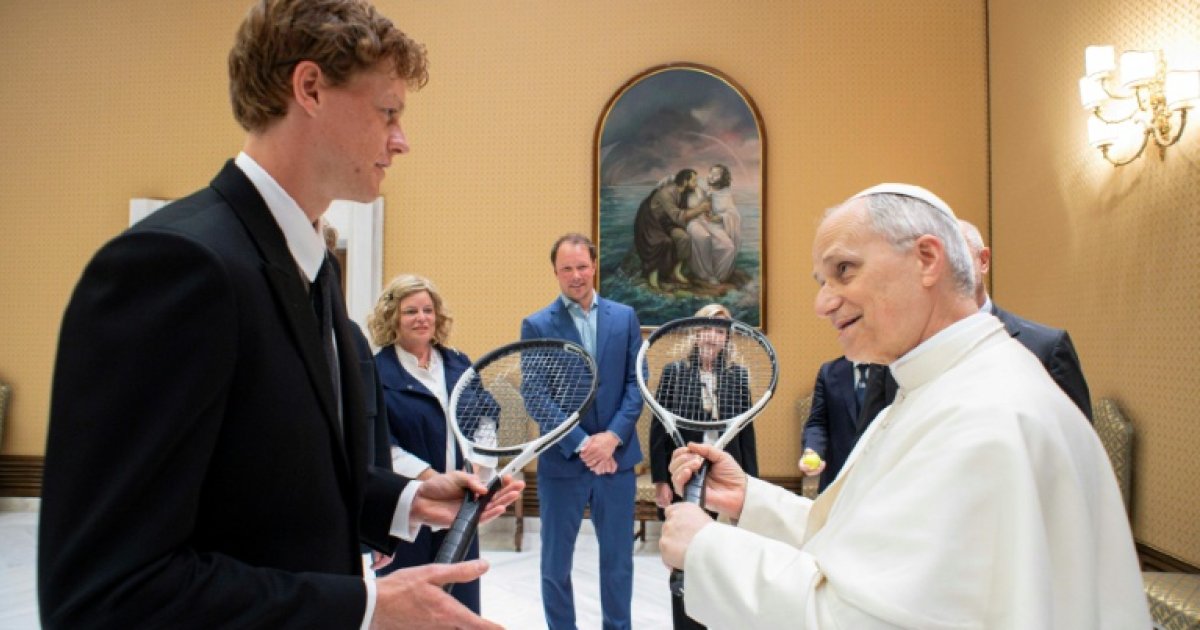 Tennis: le pape reçoit Jannik Sinner, mais décline son offre de jouer : Actualités