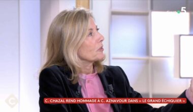 "Sa voix pas terrible, son physique…" : le constat de Claire Chazal sur la carrière de Charles Aznavour