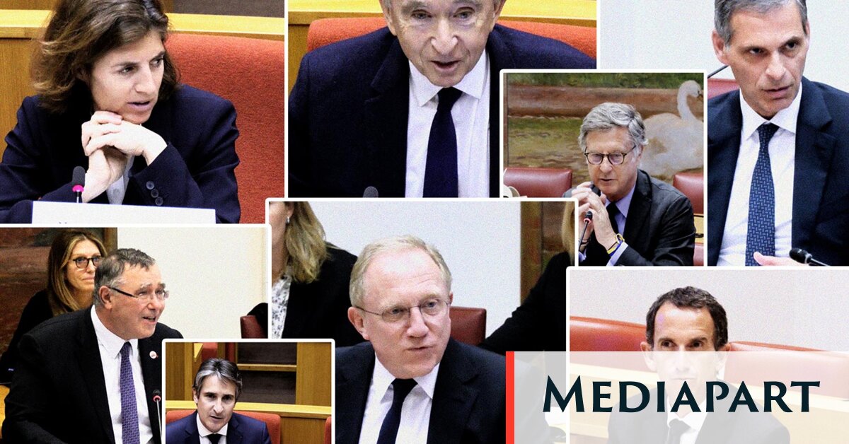 Les grands patrons goûtent peu les commissions d’enquête parlementaires - Mediapart