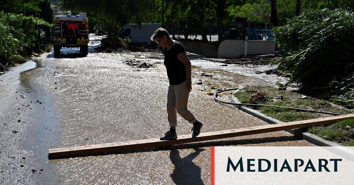 Intempéries dans le Var : « Ce ne sont pas des images de guerre, mais de bêtises urbanistiques »