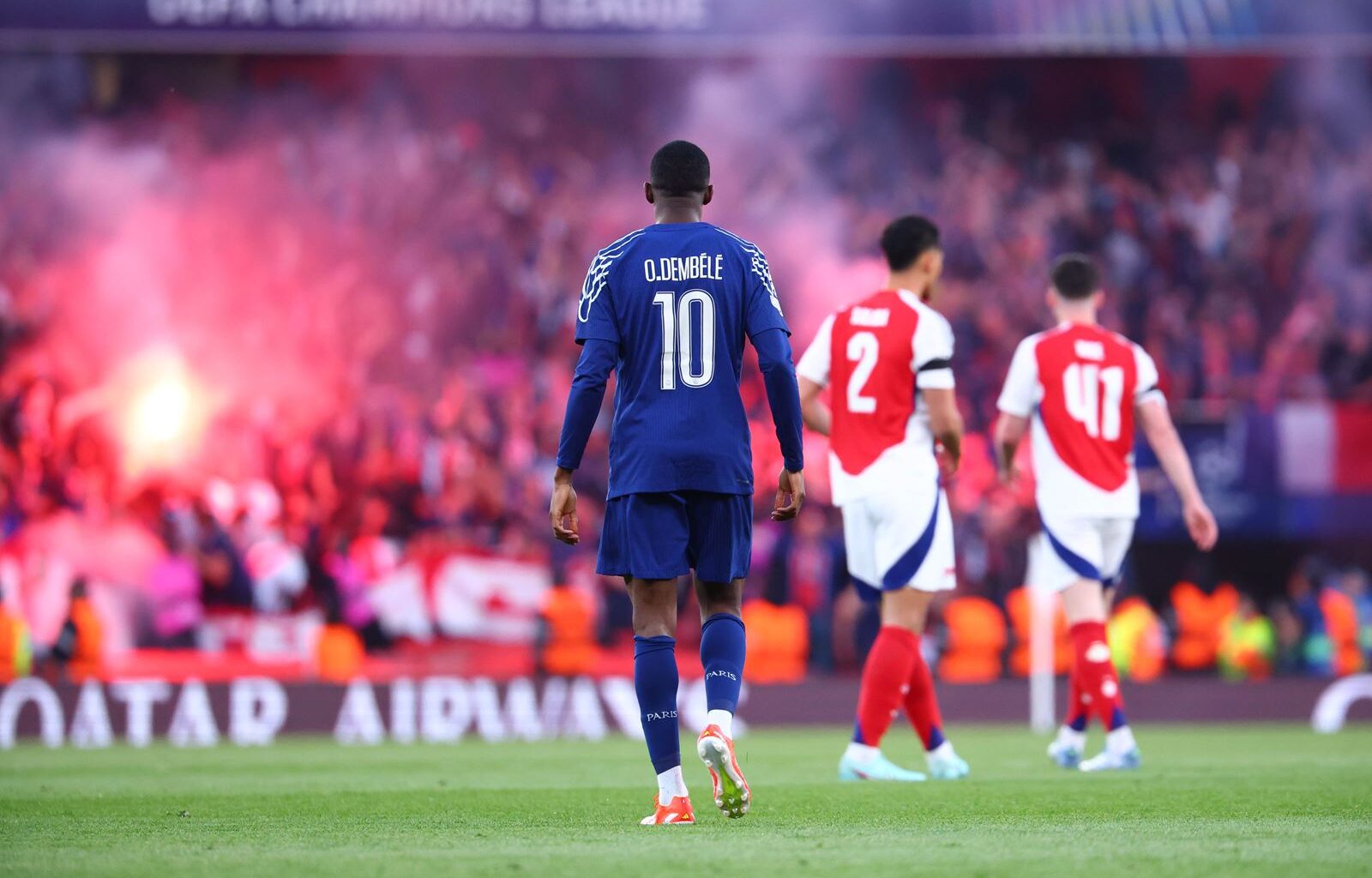 Ousmane Dembélé, l'attaquant du PSG (PSG.FR)