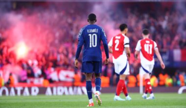 Ousmane Dembélé, l'attaquant du PSG (PSG.FR)