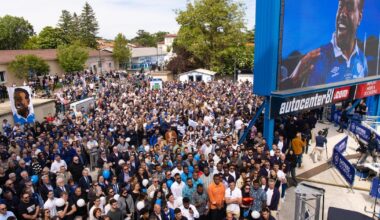 en images, l’émouvante cérémonie d’hommage au joueur castrais disparu jeudi