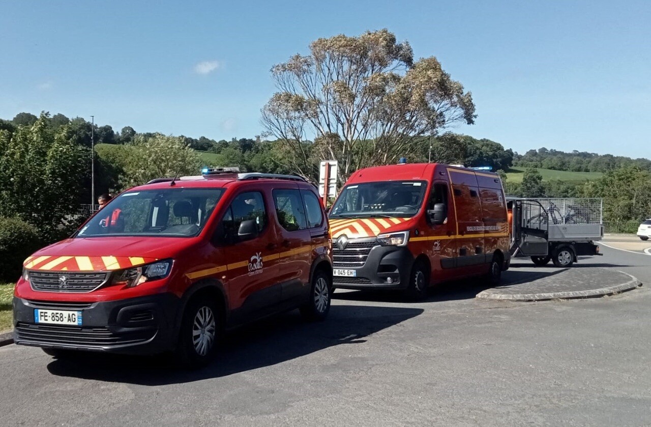 un homme dans un état grave après un violent accident de la route