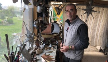 De couvreur à sculpteur sur métal, Franck réalise des créations insolites près de Bayeux