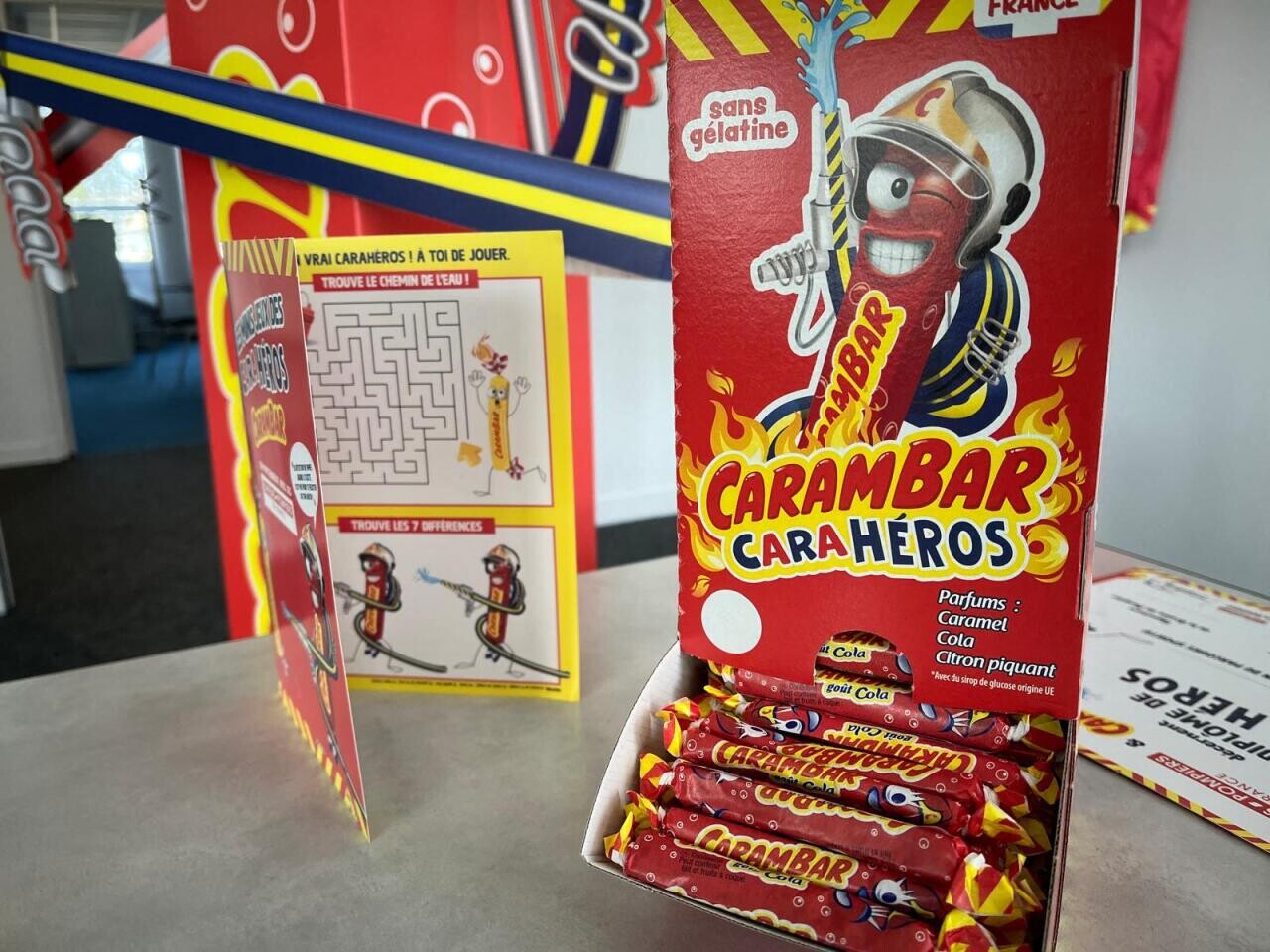 Nord. Pourquoi les blagues des pompiers s’invitent-elles dans les emballages Carambar ?