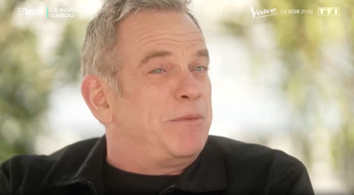 Garou fait de bouleversantes confidences sur une période difficile de sa vie dans 50'Inside