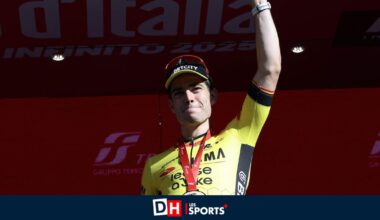Giro : "J'ai du mal à trouver les mots", Wout van Aert exulte après sa victoire à Sienne