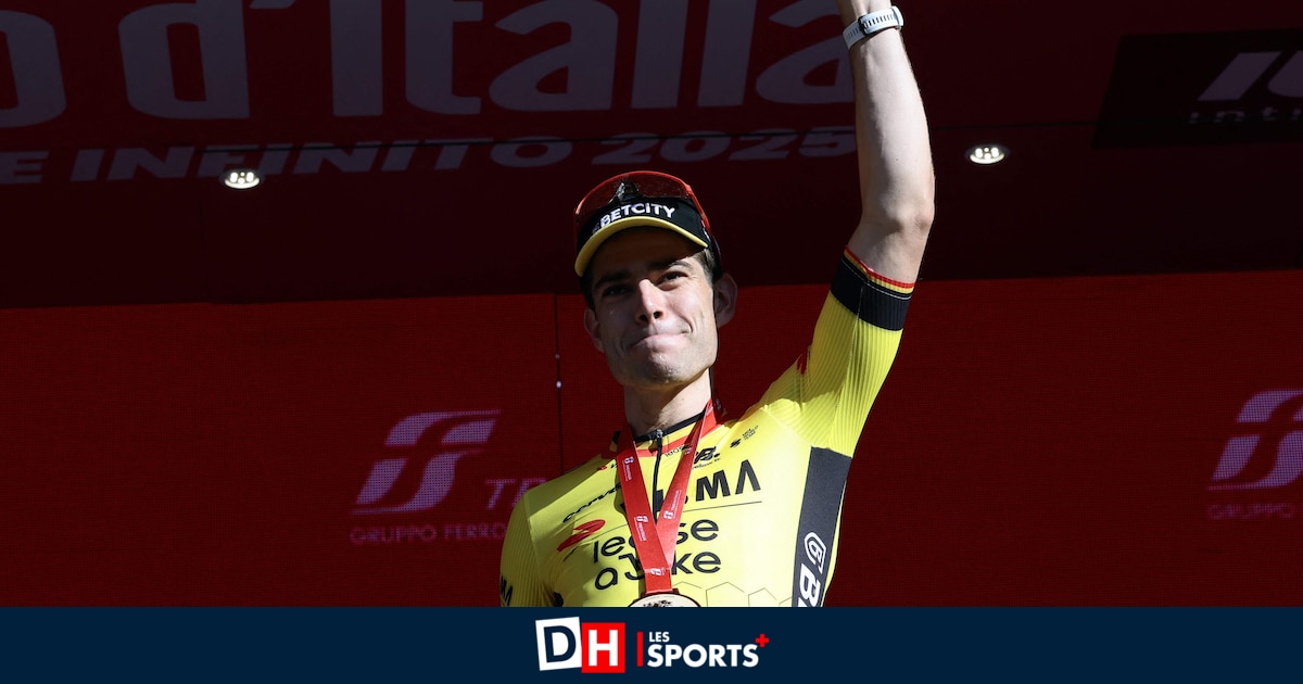 Giro : "J'ai du mal à trouver les mots", Wout van Aert exulte après sa victoire à Sienne