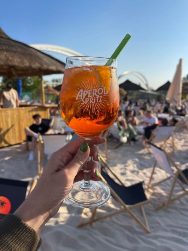 K beach Kehl plage spritz