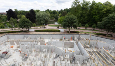 Le futur bowling de l’Orangerie sort de terre
