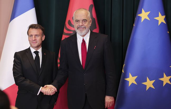 Emmanuel Macron invite les investisseurs en Albanie, intégrée à l’UE « dans deux ans »